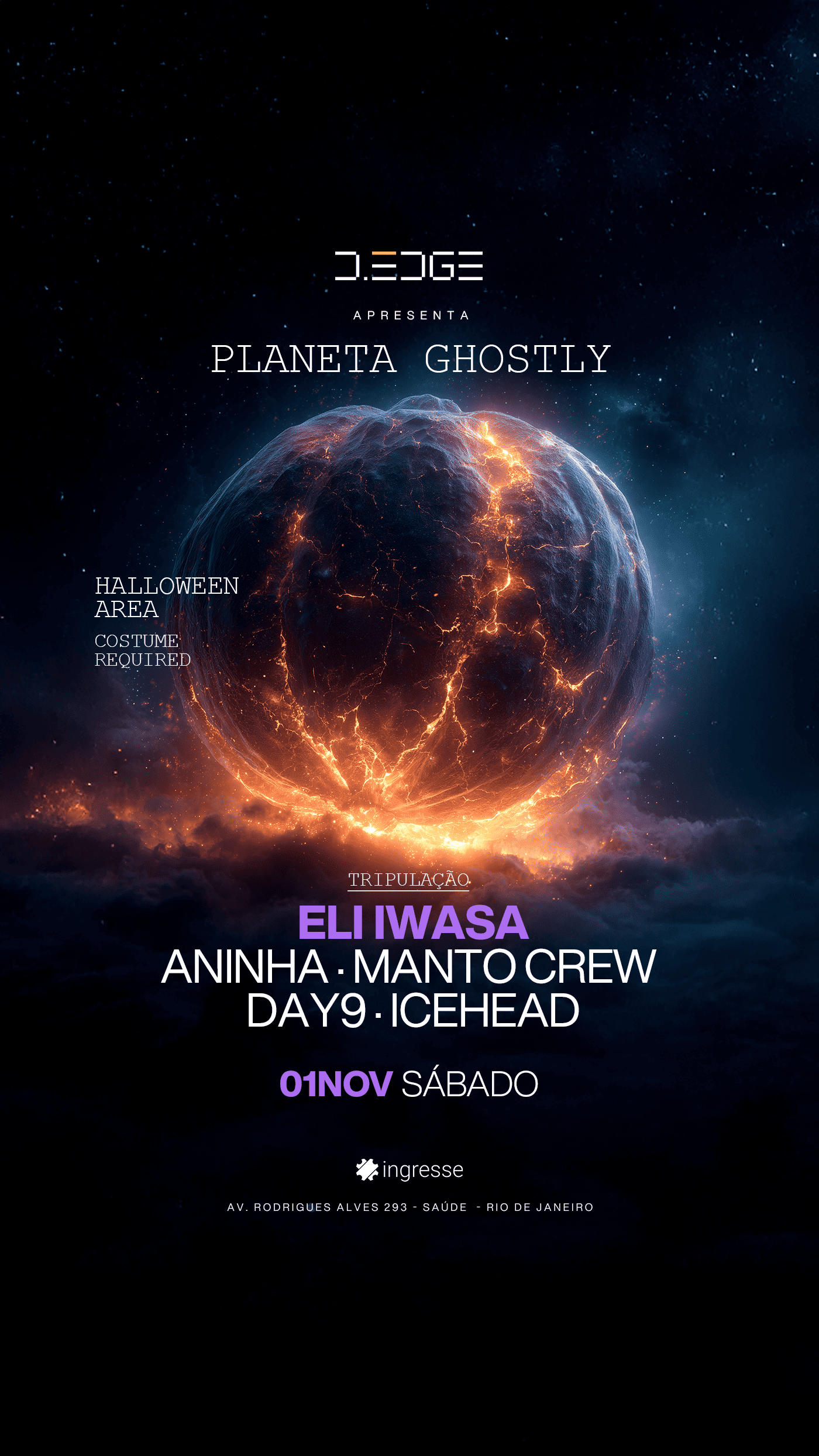 D-EDGE RJ - 2 Anos 01/11 - Halloween