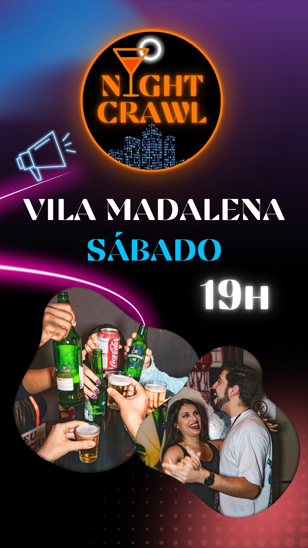 Night Crawl (Sábado) - Vila Madalena