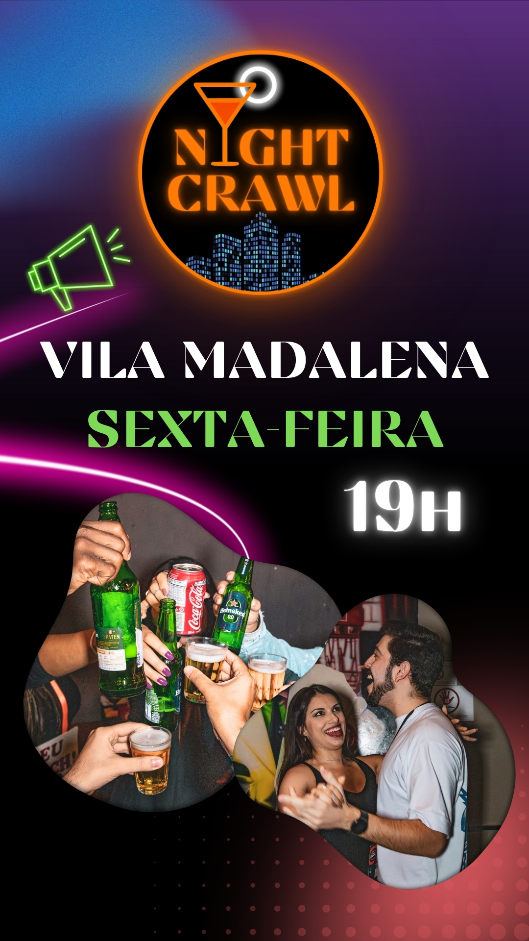 Night Crawl (Sexta) - Vila Madalena