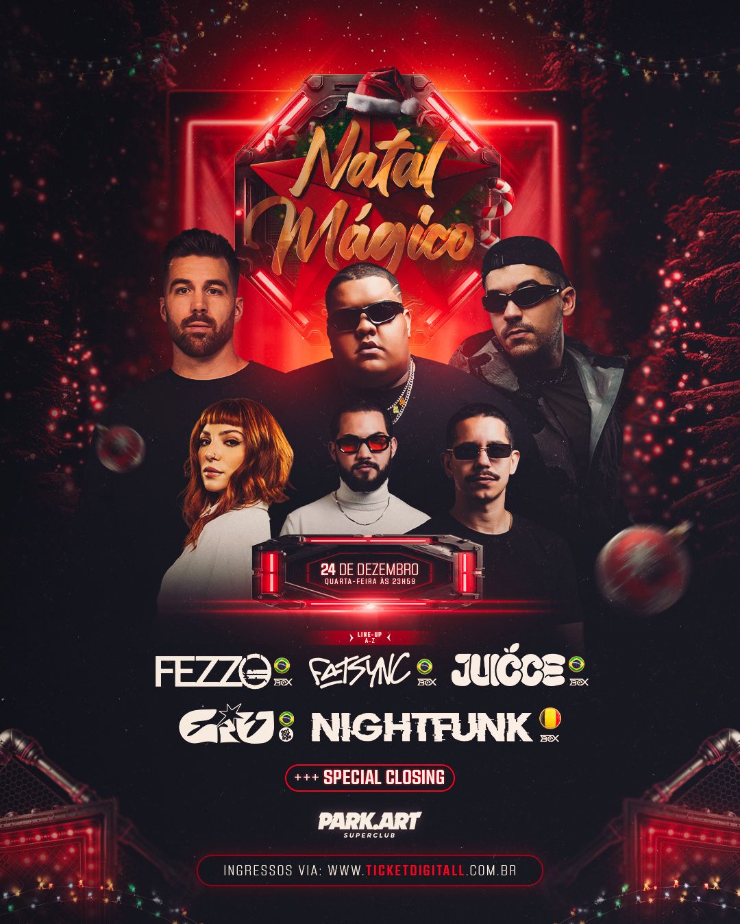 Natal Mágico Park Art