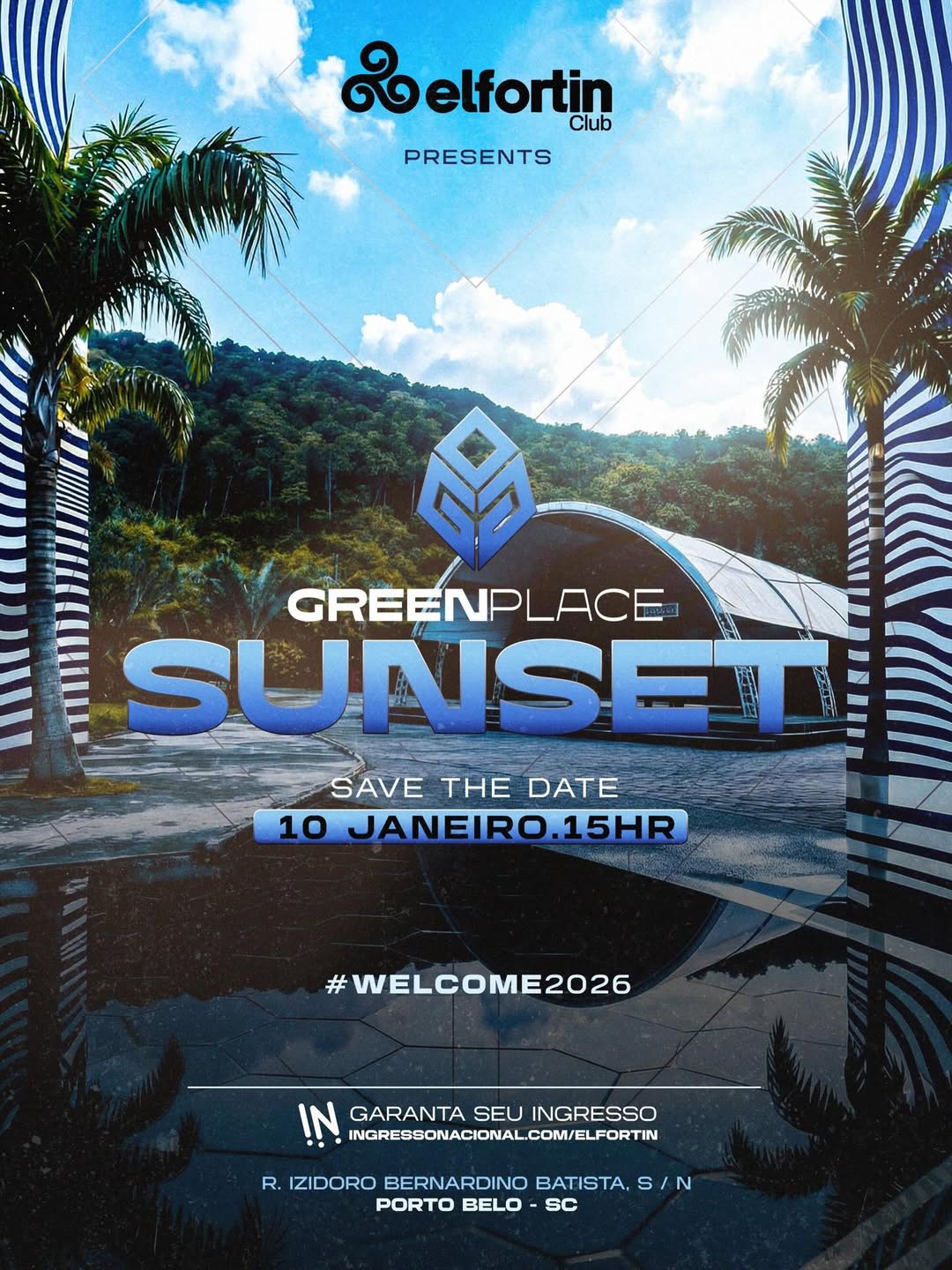 El Fortin: Green Place Sunset