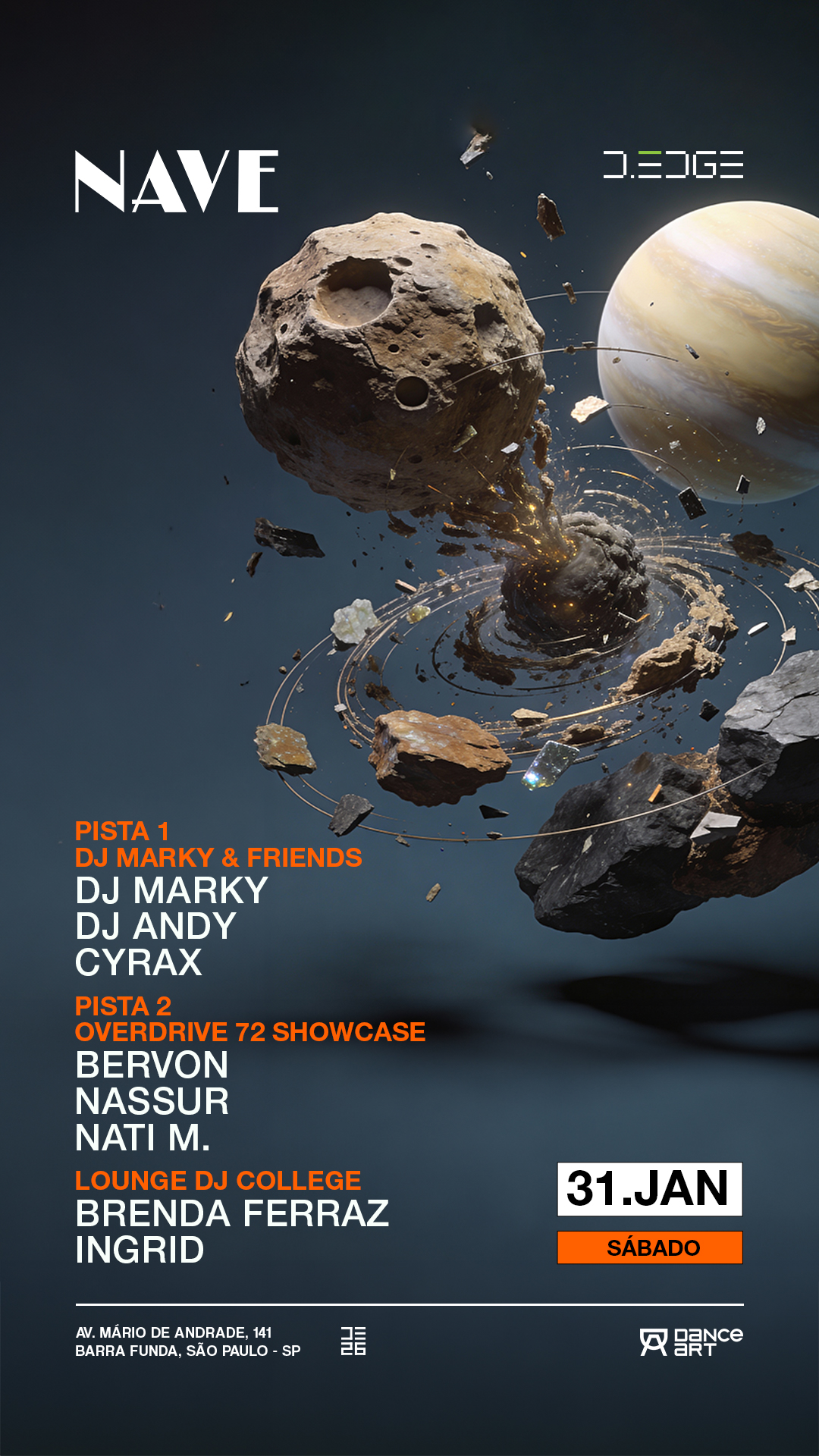 D-EDGE SP - Nave 31/01