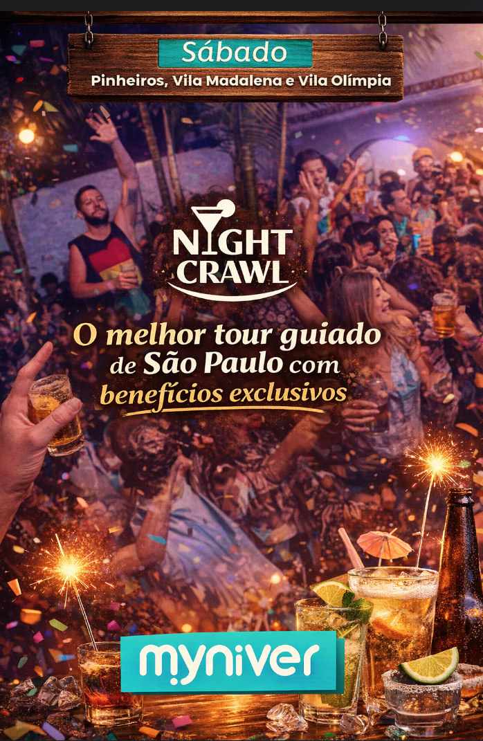 Night Crawl (Sábado) - Vila Madalena
