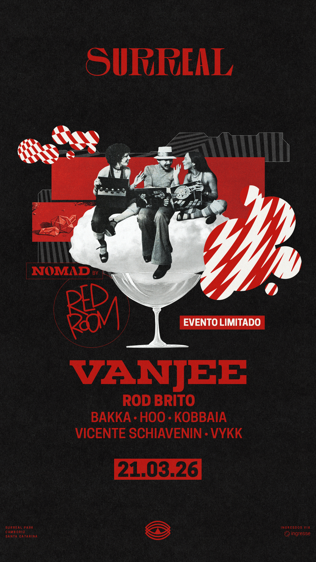 Surreal Park: Red Room w/ Vanjee