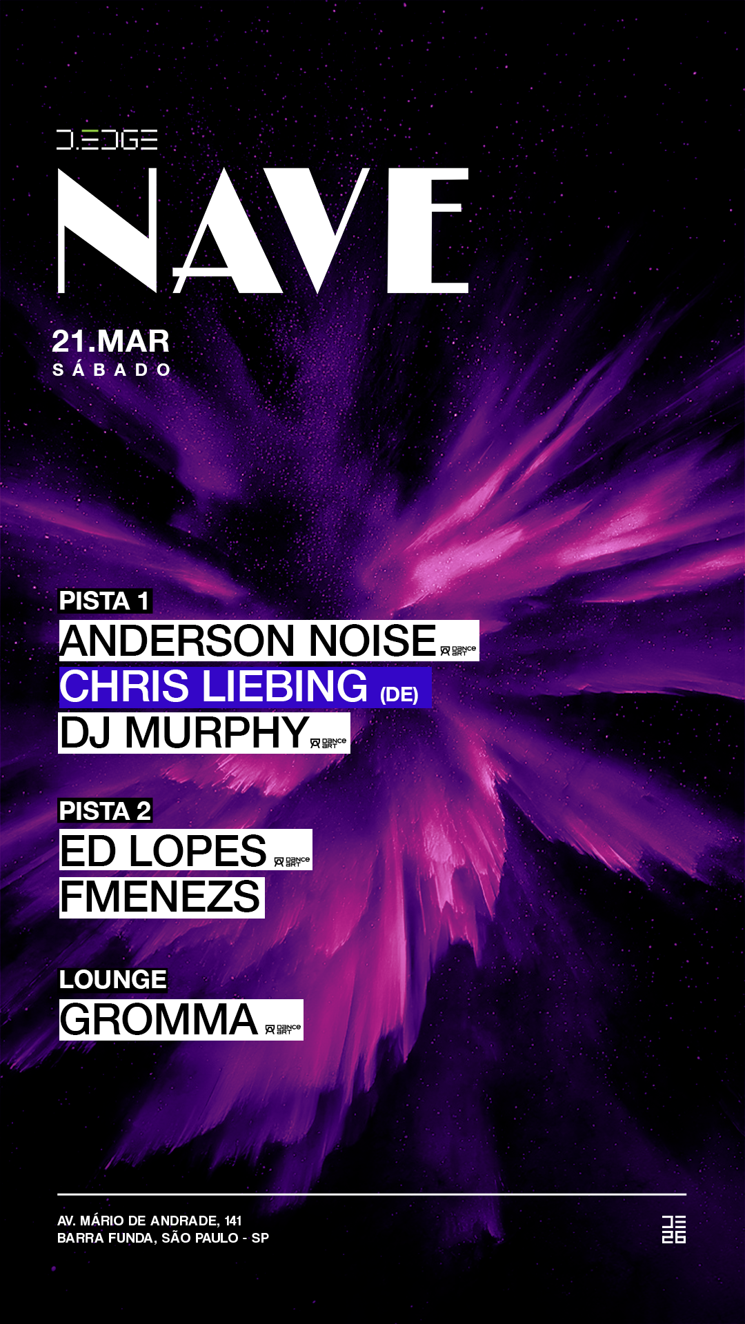 D-EDGE SP - Freak Chic 21/03