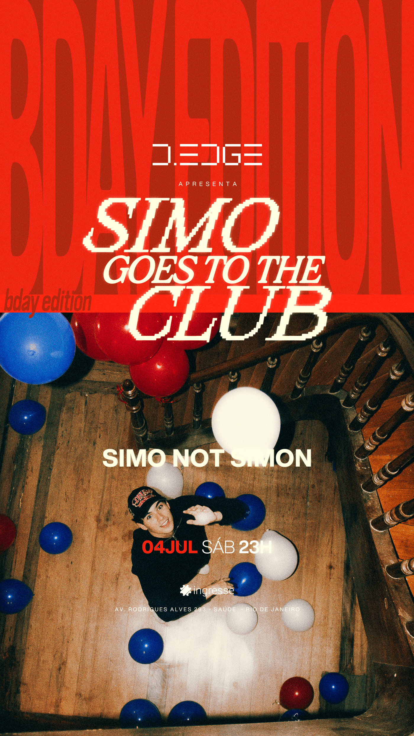 D-EDGE RJ - Simo Goes to the Club 04/07