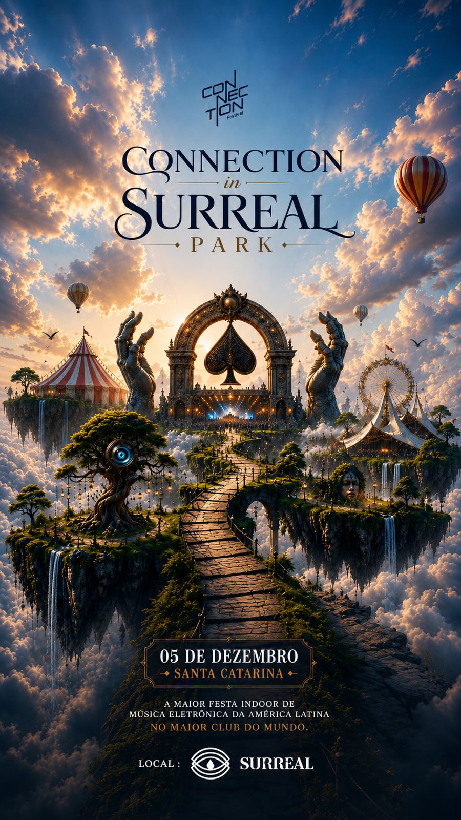 Connection in Surreal Park